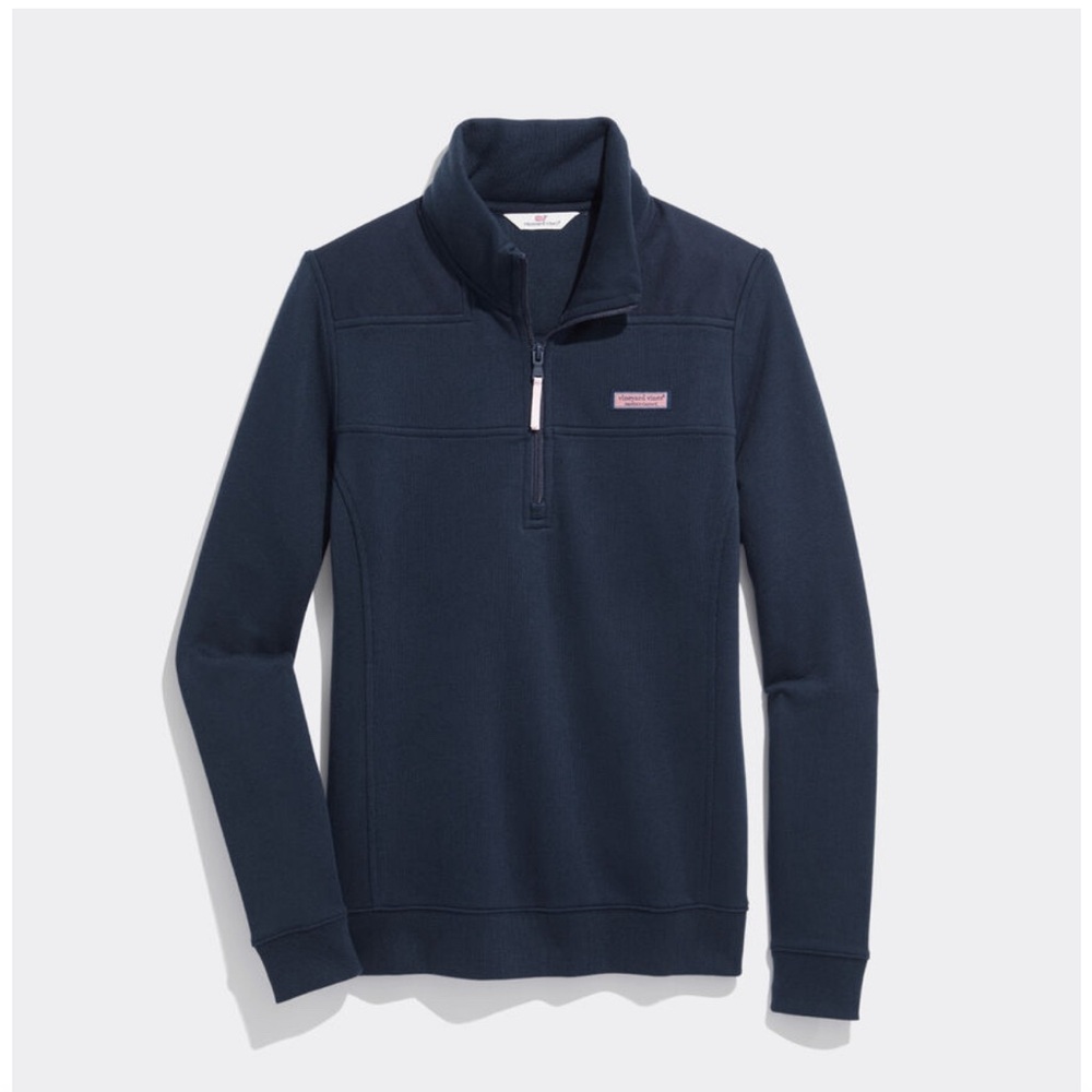 Vineyard Vines Navy Women’s Size M 1/4 Zip Sweatshirt